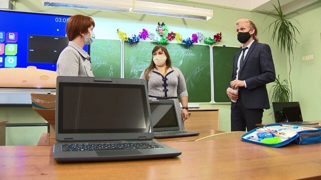 Ивняковская школа получила интерактивное оборудование